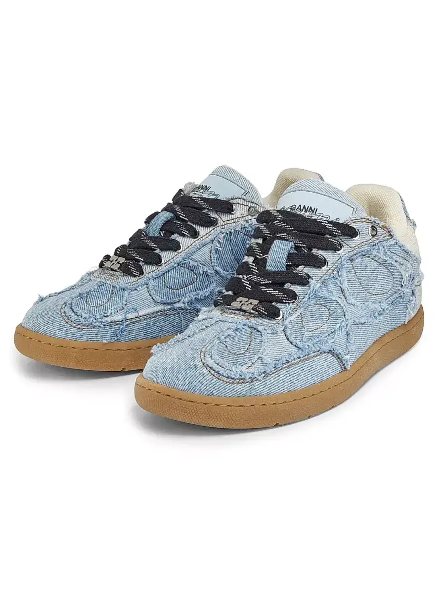 Ganni S3084 Jeansblauw