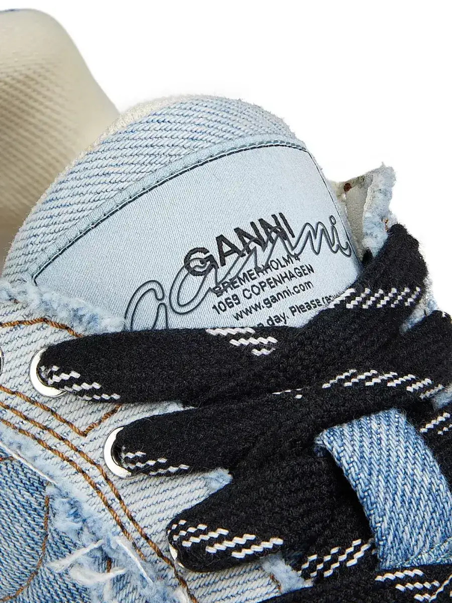 Ganni S3084 Jeansblauw