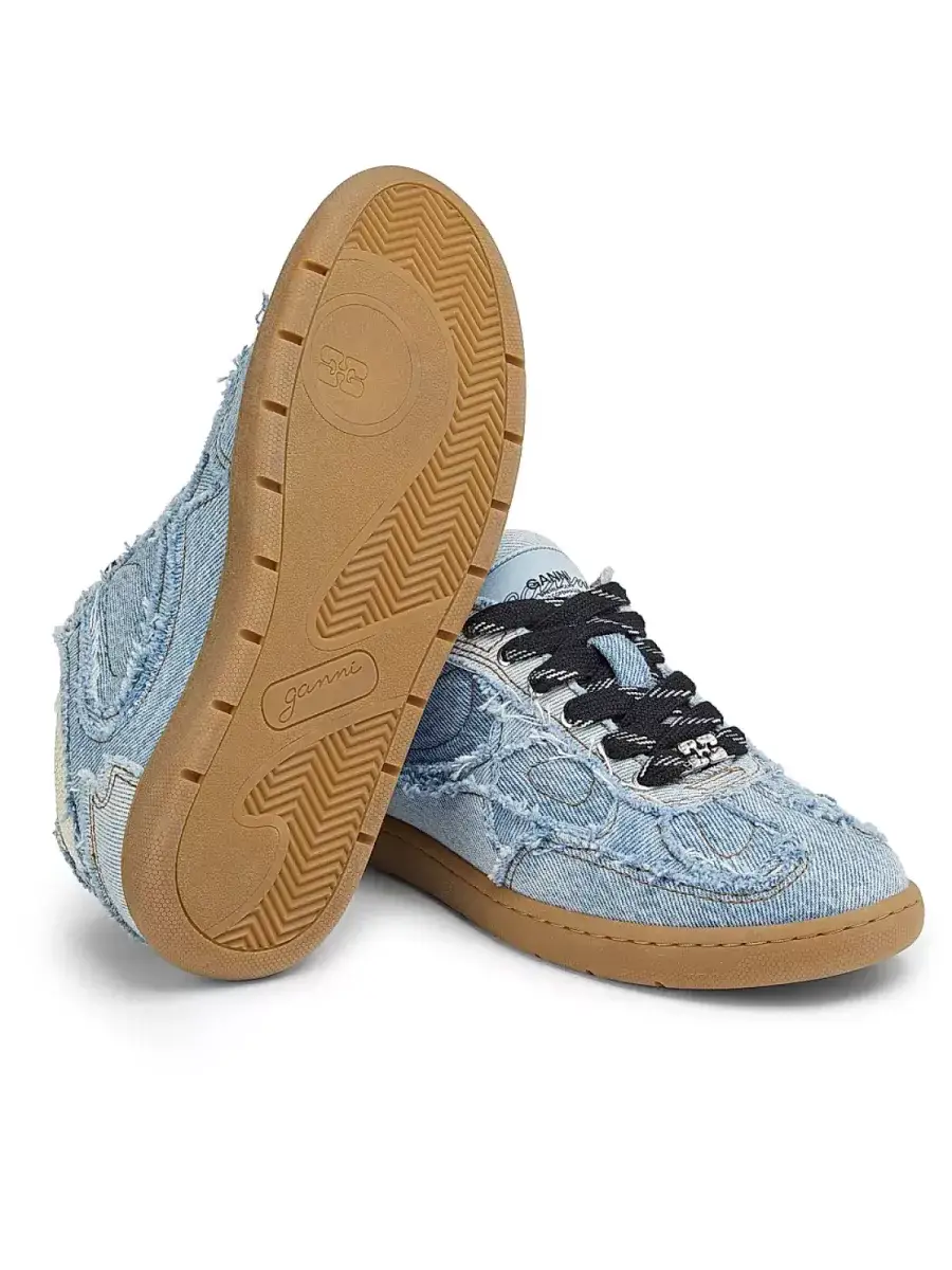 Ganni S3084 Jeansblauw